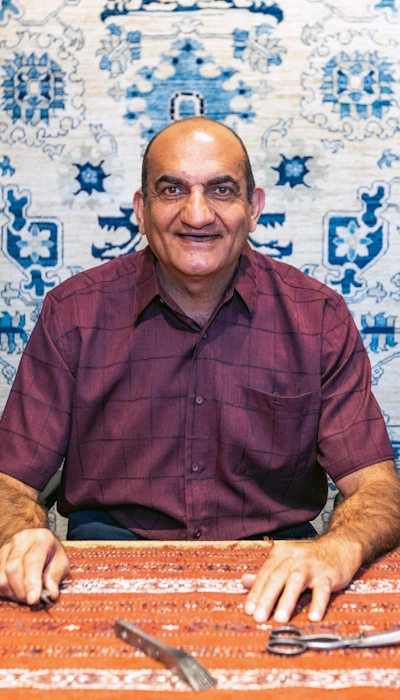 Ali Shahinpour, Master Rug Repairman
